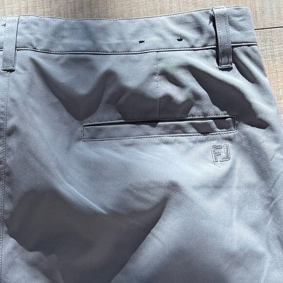 Men's Footjoy Golf Pants 34x32 Grey - Picture 3 of 4